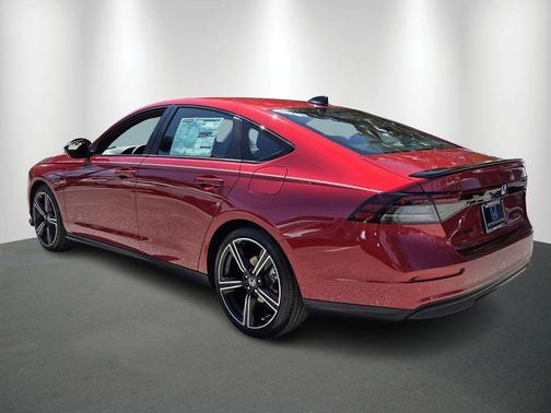 Radiant Red Metallic 2026 Honda Accord Hybrid Sport