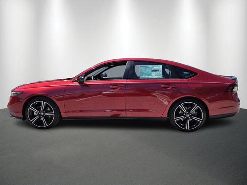 Radiant Red Metallic 2026 Honda Accord Hybrid Sport