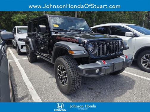 Black Clearcoat 2024 Jeep Wrangler Rubicon