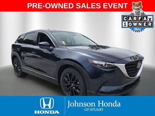 Deep Crystal Blue Mica 2023 Mazda CX-9 Touring Plus