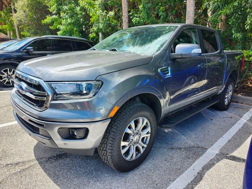 CARBONIZED GRAY 2022 Ford Ranger LARIAT