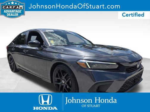 Gray Metallic 2022 Honda Civic Sport
