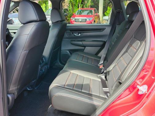 Radiant Red Metallic 2026 Honda CR-V Hybrid Sport-L FWD