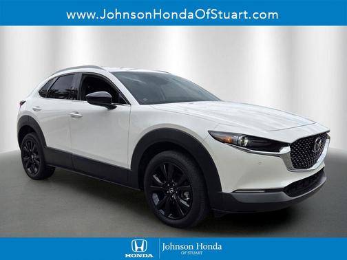 Snowflake White Pearl Mica 2023 Mazda CX-30 2.5 Turbo Premium Plus Package