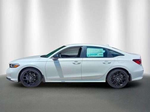 Platinum White Pearl 2026 Honda Civic Sport