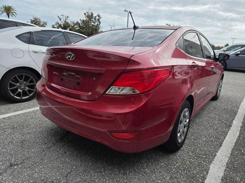 Boston Red Metallic 2016 Hyundai Accent SE