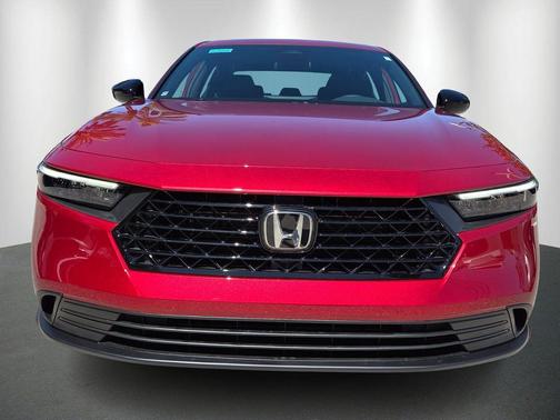 Radiant Red Metallic 2026 Honda Accord Hybrid Sport