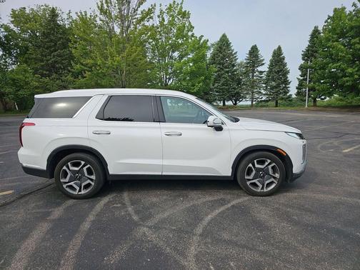 Hyper White 2025 Hyundai PALISADE Limited