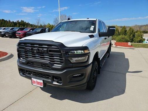 Bright White Clearcoat 2026 RAM 2500 Tradesman Crew Cab 4x4 6'4' Box