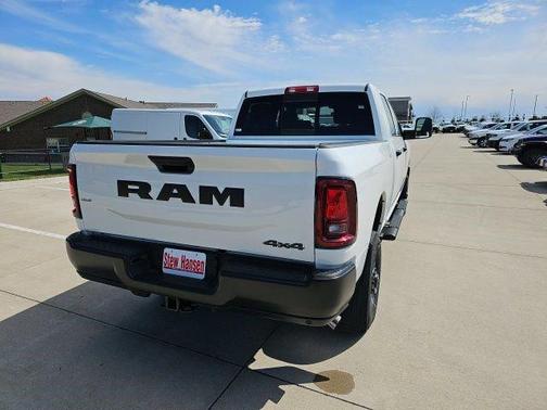 Bright White Clearcoat 2026 RAM 2500 Tradesman Crew Cab 4x4 6'4' Box