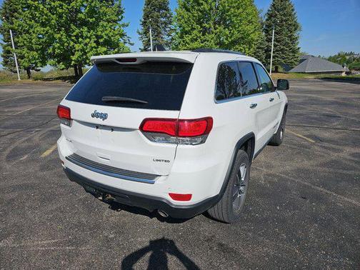 Bright White Clearcoat 2021 Jeep Grand Cherokee Limited