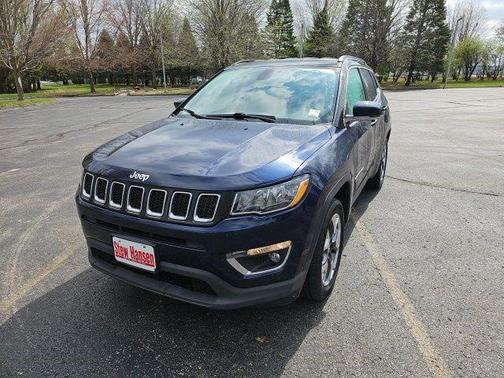 Jazz Blue Pearlcoat 2020 Jeep Compass Limited