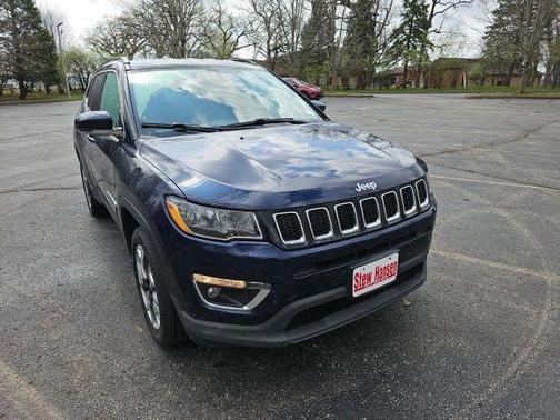 Jazz Blue Pearlcoat 2020 Jeep Compass Limited
