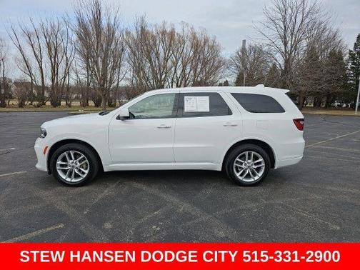 White Knuckle Clearcoat 2022 Dodge Durango GT AWD