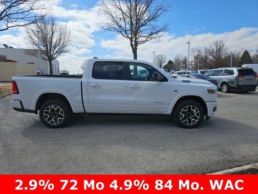 Bright White Clearcoat 2026 RAM 1500 Laramie