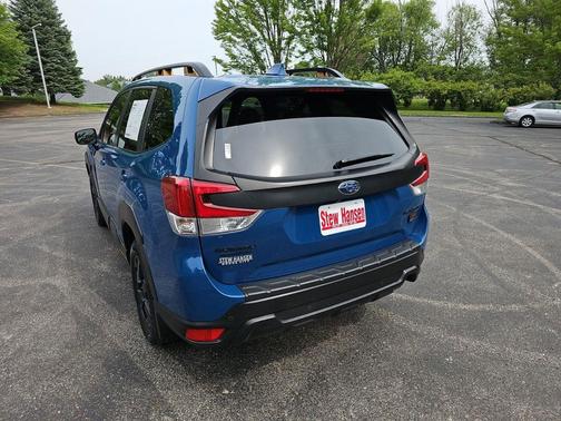 Geyser Blue 2022 Subaru Forester Wilderness