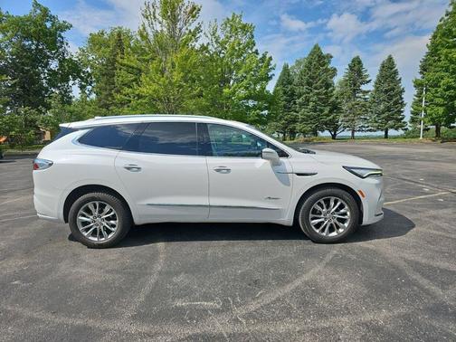 White Frost Tricoat 2023 Buick Enclave Avenir AWD