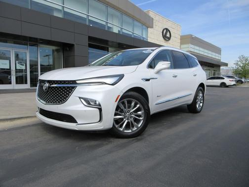 White Frost Tricoat 2023 Buick Enclave Avenir AWD