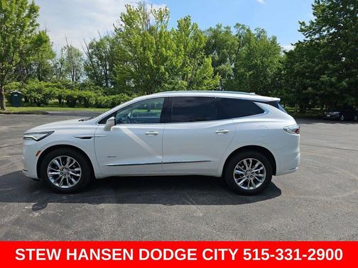 White Frost Tricoat 2023 Buick Enclave Avenir AWD