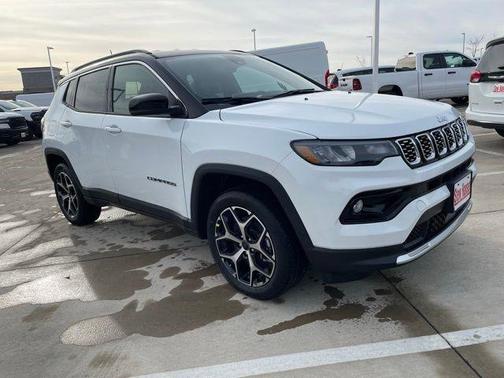 Bright White Clearcoat 2026 Jeep Compass Limited
