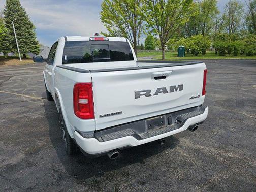 Bright White Clearcoat 2025 RAM 1500 Laramie