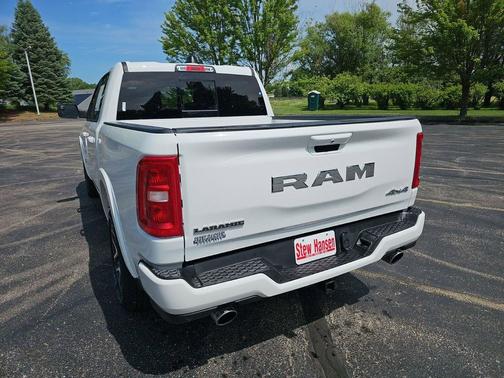 Bright White Clearcoat 2025 RAM 1500 Laramie