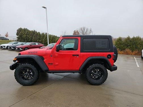 Firecracker Red Clearcoat 2026 Jeep Wrangler Willys