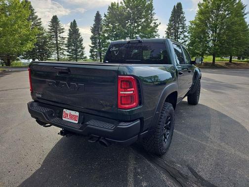 Serrano Green Metallic 2026 RAM 1500 RHO Crew Cab 4x4 5'7' Box