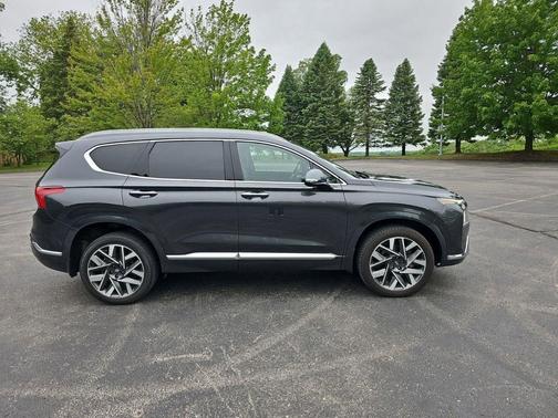 Portofino Gray 2023 Hyundai SANTA FE Calligraphy