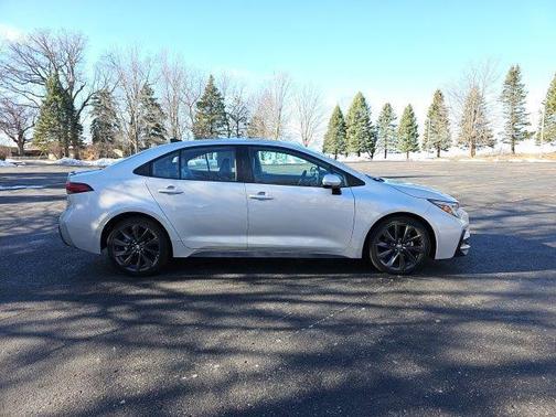 Silver 2024 Toyota Corolla XSE