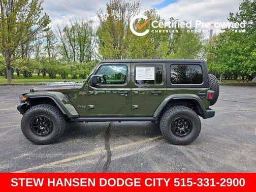 Sarge Green Clearcoat 2023 Jeep Wrangler Rubicon