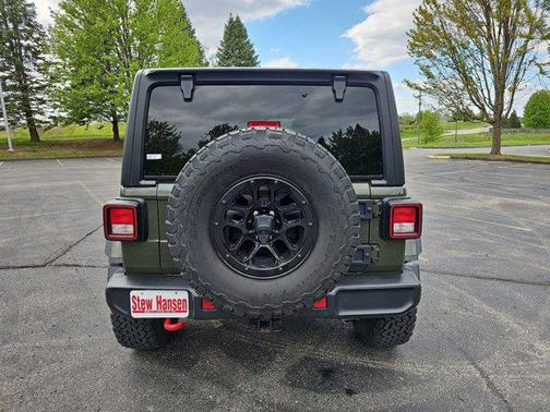 Sarge Green Clearcoat 2023 Jeep Wrangler Rubicon