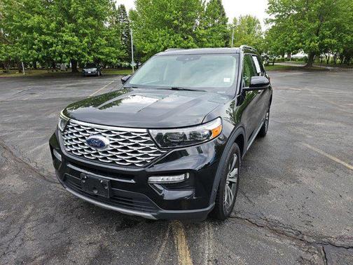Agate Black Metallic 2020 Ford Explorer Platinum