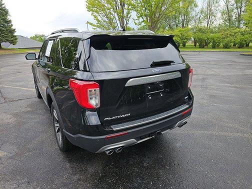 Agate Black Metallic 2020 Ford Explorer Platinum