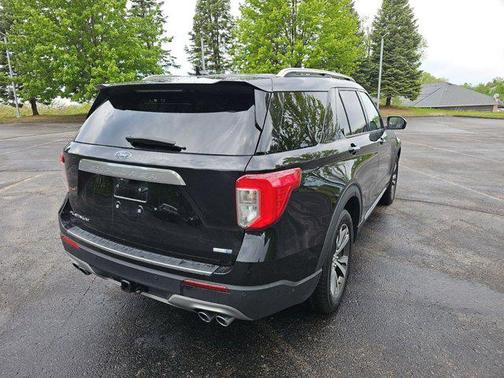 Agate Black Metallic 2020 Ford Explorer Platinum