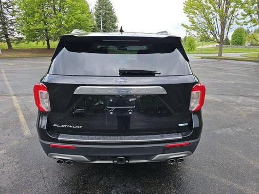 Agate Black Metallic 2020 Ford Explorer Platinum