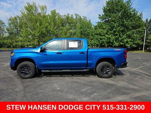Glacier Blue Metallic 2023 Chevrolet Silverado 1500 LT Trail Boss