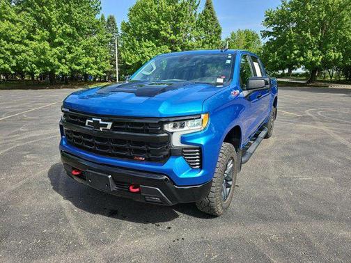 Glacier Blue Metallic 2023 Chevrolet Silverado 1500 LT Trail Boss