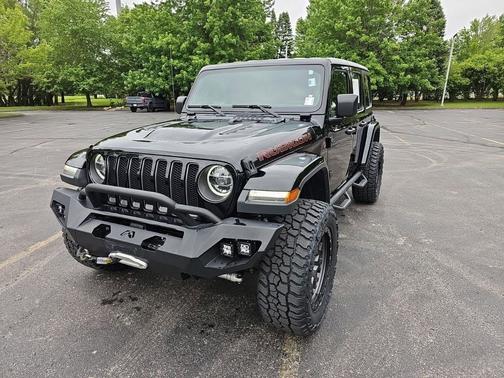 Black Clearcoat 2018 Jeep Wrangler Unlimited Rubicon