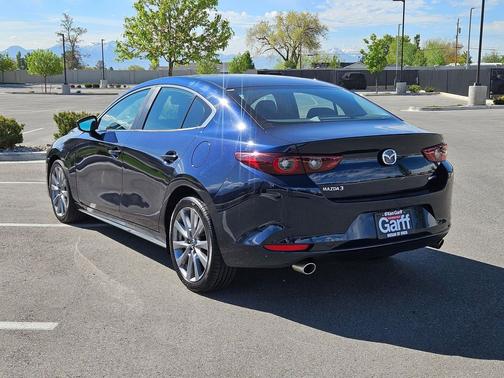 Deep Crystal Blue Mica 2025 Mazda Mazda3 FWD w/Preferred Package