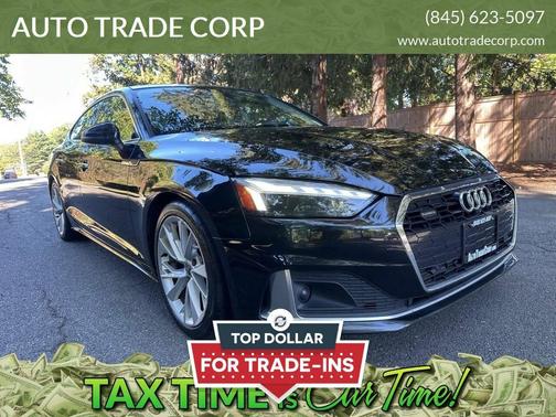 Black 2021 Audi A5 Sportback Premium Plus