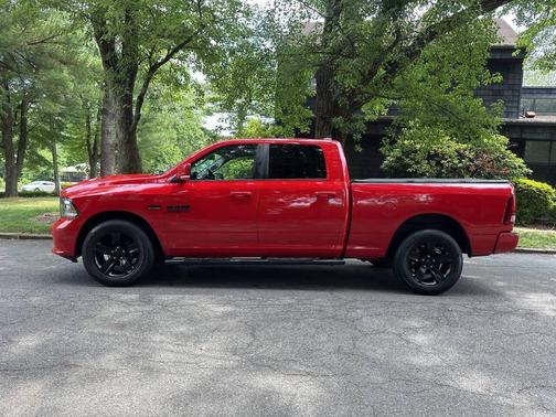 Flame Red Clearcoat 2017 RAM 1500 Night Crew Cab 4x4 6'4' Box