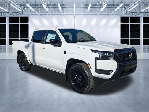 Glacier White 2026 Nissan Frontier SV