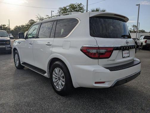 Aspen White 2024 Nissan Armada SV 2WD