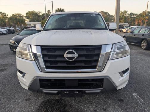 Aspen White 2024 Nissan Armada SV 2WD