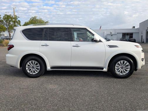 Aspen White 2024 Nissan Armada SV 2WD
