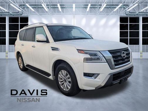 Aspen White 2024 Nissan Armada SV 2WD