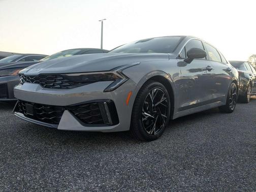 Wolf Gray 2025 Kia K5 GT-Line