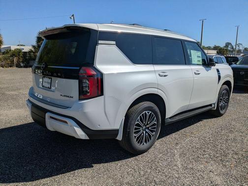 Aspen White 2026 Nissan Armada Platinum