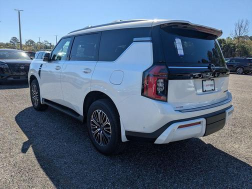 Aspen White 2026 Nissan Armada Platinum